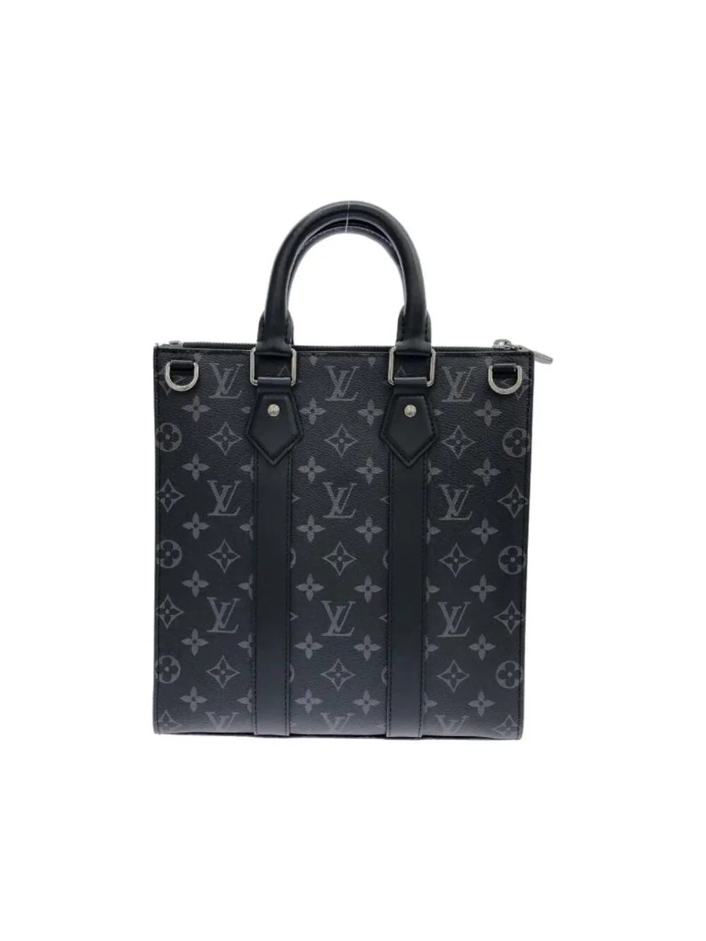 Louis Vuitton Monogram Eclipse Sac Plat Cross